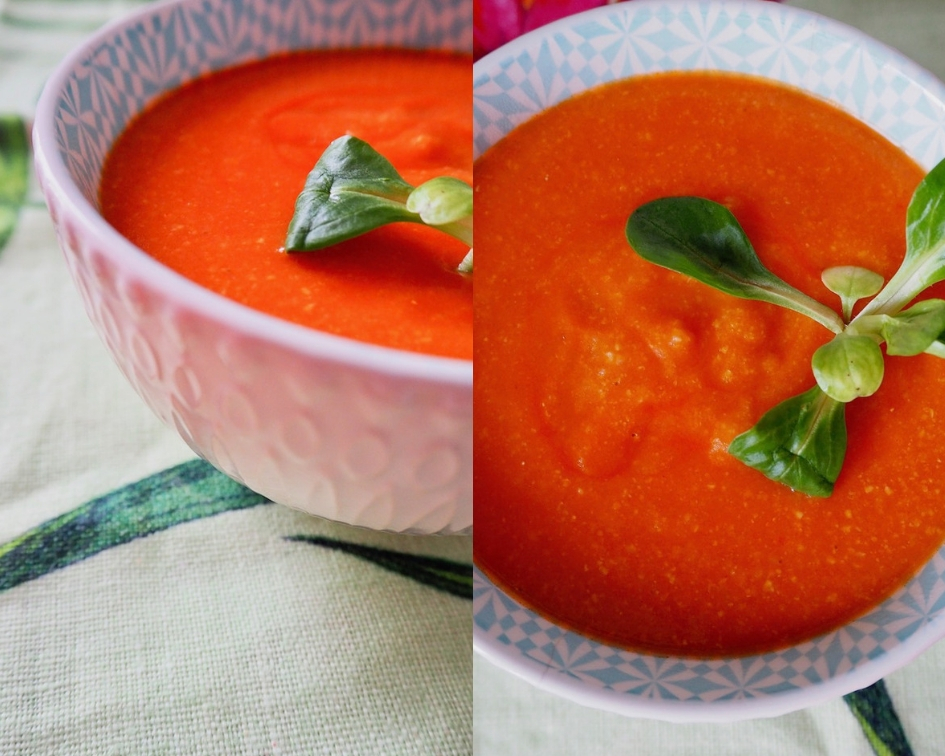 pomidorowa zupa krem bez nabiału